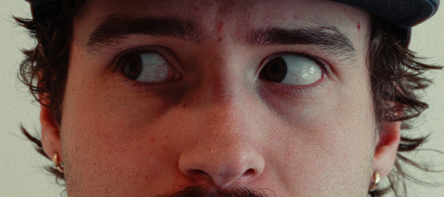 Middle section of the flipbook face